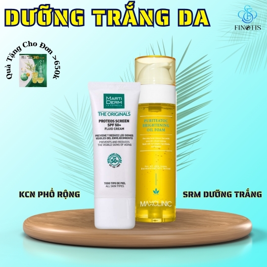 COMBO DƯỠNG TRẮNG DA