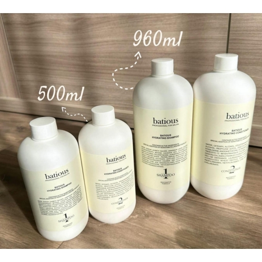 ​​​​​​​Bộ Dầu Gội Xả Batious - Tóc Khô Xơ 960ml 
