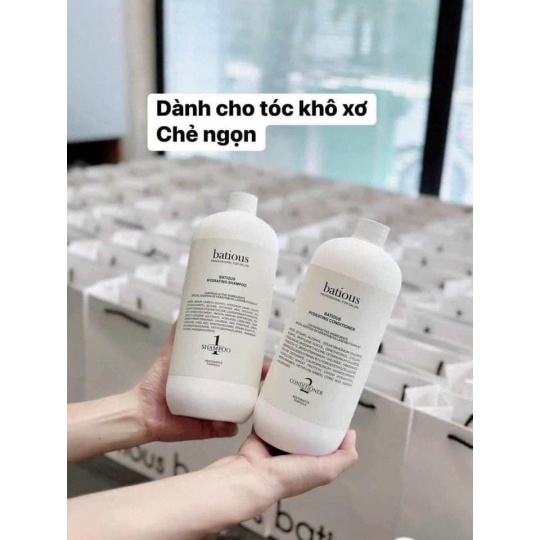 ​​​​​​​Bộ Dầu Gội Xả Batious - Tóc Khô Xơ 500ml