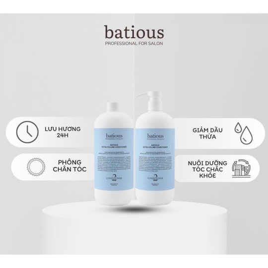 ​​​​​​​Bộ Dầu Gội Xả Batious - Dành Cho Da Dầu 500ml