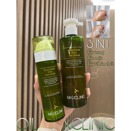 Sữa Rửa Mặt Cấp Ẩm Chuyên Sâu - Oil Maxclinic 110G