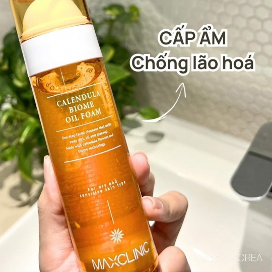 Sữa Rửa Mặt Thu Nhỏ Lỗ Chân Lông - Oil Maxclinic  110G
