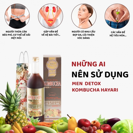 Kombucha Zyme Ex -  Men Detox Hayari