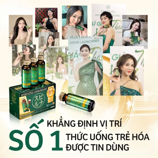 Siêu Vi Tảo Uống Spirulina - Hayari 