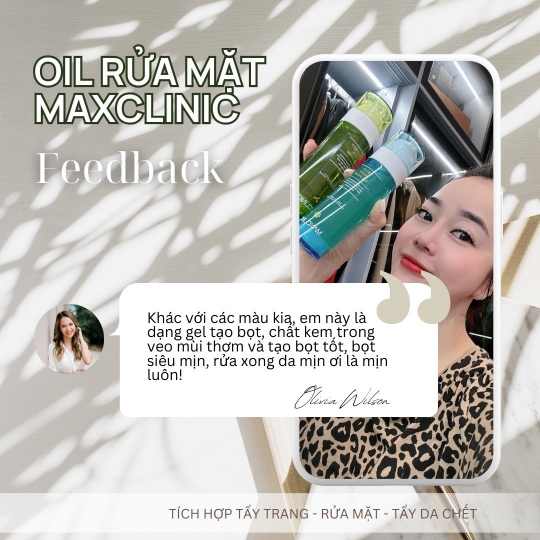 Sữa Rửa Mặt Cân Bằng Bã Nhờn - Oil Maxclinic 110G